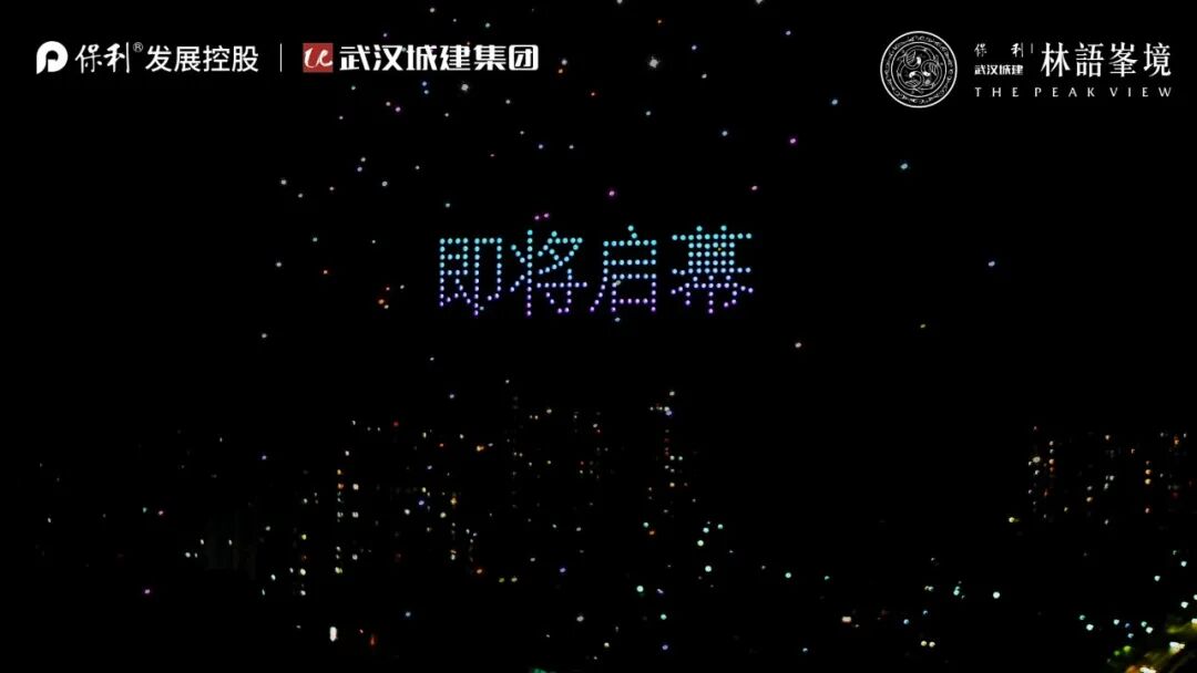 零号时光无人机表演现场