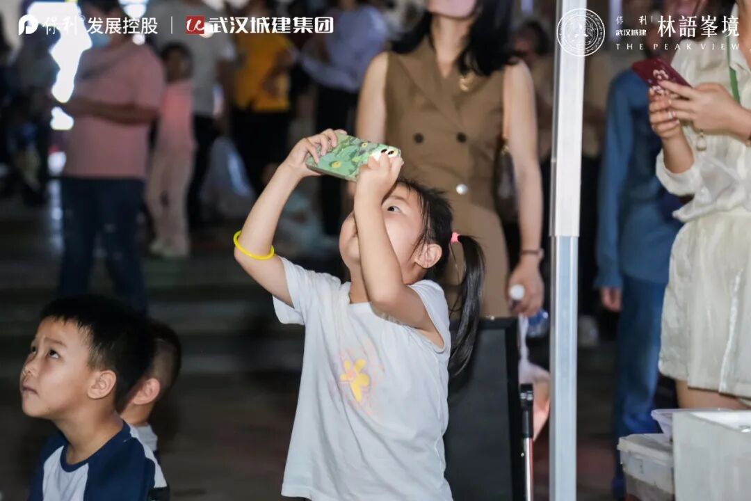 零号时光无人机表演现场