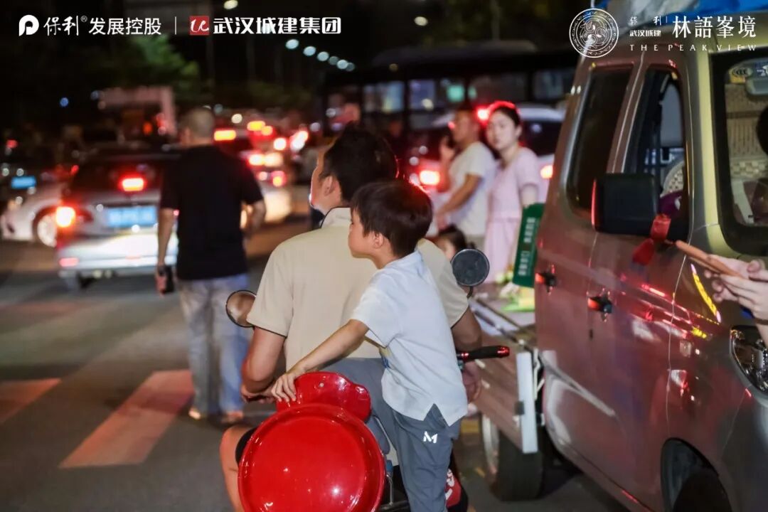 零号时光无人机表演现场