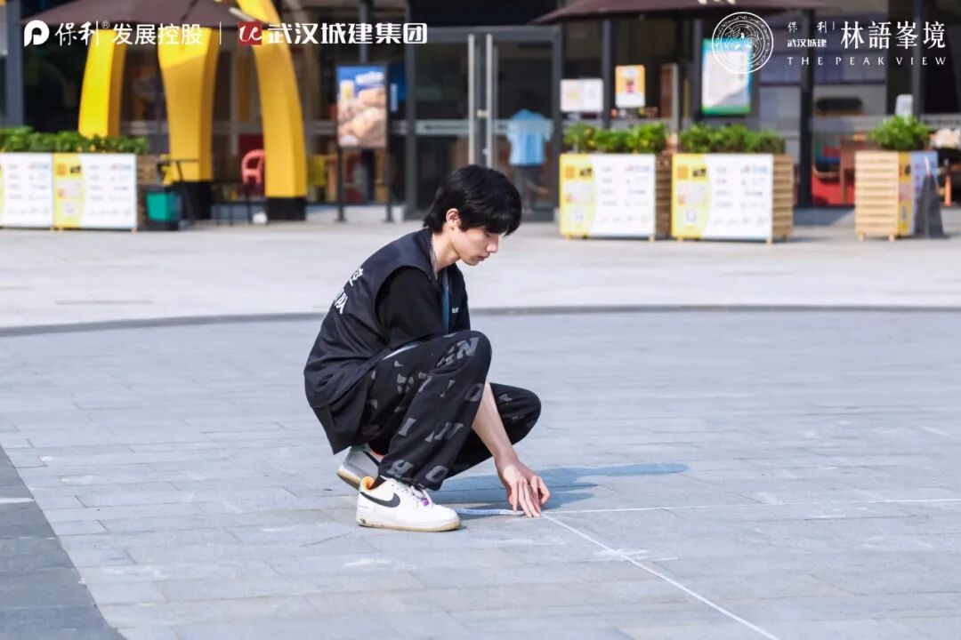 零号时光无人机表演现场