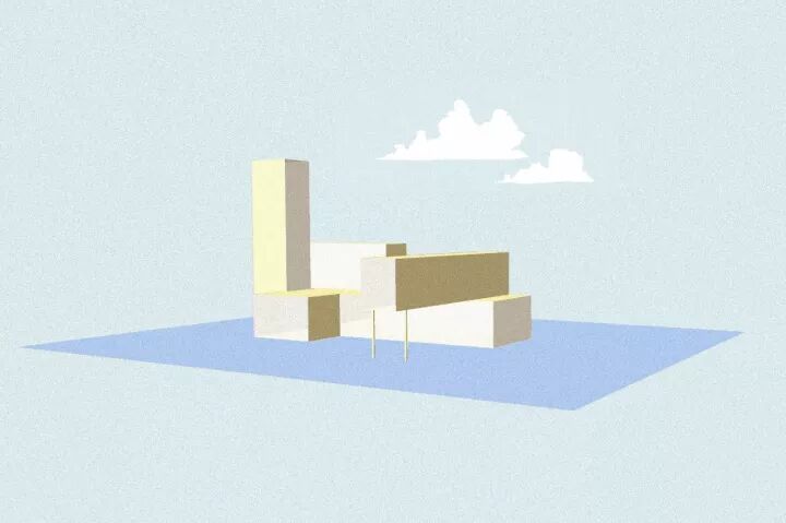 哇，集装箱做的售楼处，太漂亮了-兰州新区龙江活动房厂