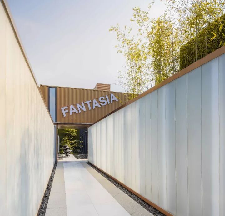 哇，集装箱做的售楼处，太漂亮了-兰州新区龙江活动房厂