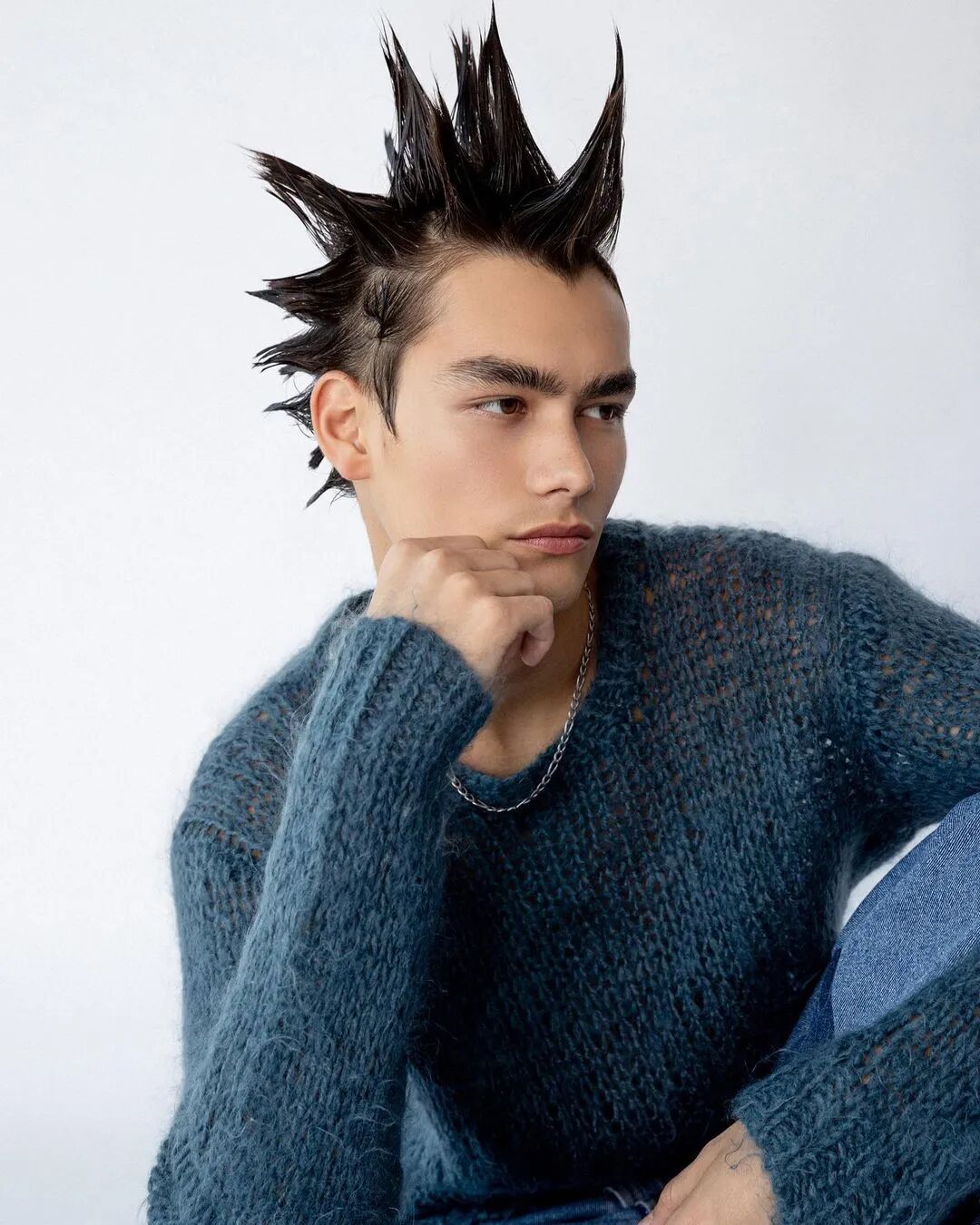 日本美国混血男模特清水武藏takezoshimizu颜值很高