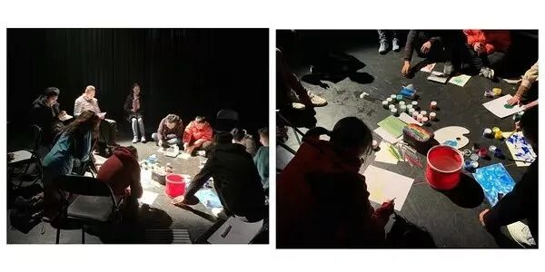 P4 Show Sunday painting healing - Paper Show