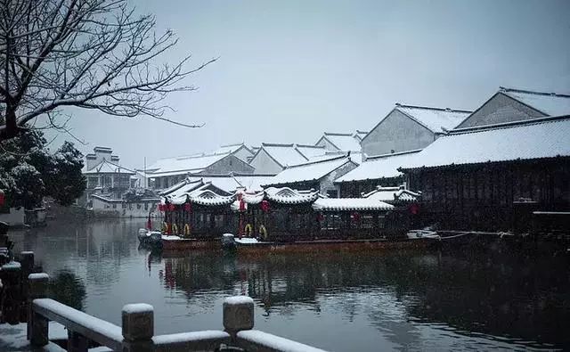 飄雪的古鎮，無人驚擾的美…… 旅遊 第37張