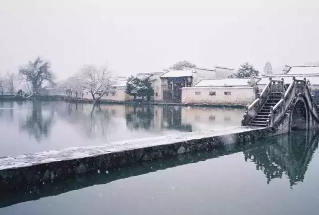 飄雪的古鎮，無人驚擾的美…… 未分類 第3張