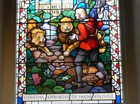 0110 <wbr> <wbr>班扬因信仰而坐大牢——《活在美国》系列 图片