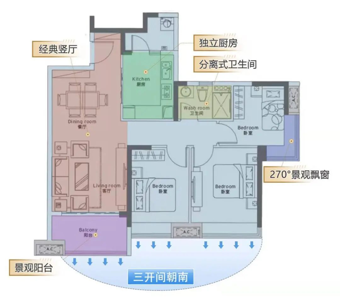 白云北嘉云汇云廷主推96-114㎡，值不值得买？