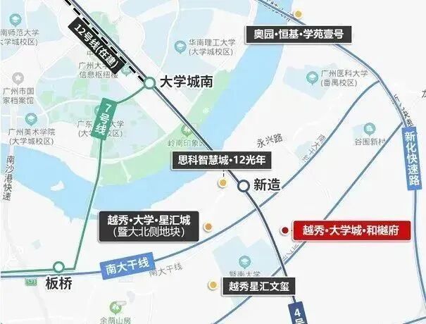 番禺越秀大学城和樾府29套大户型入市！项目整体去化仅17.4%