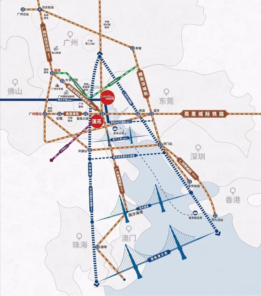 番禺凯德山海连城12#、13#栋住宅交付