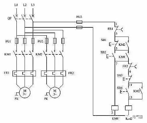 收藏丨断路器和交流接触器接线图的图7