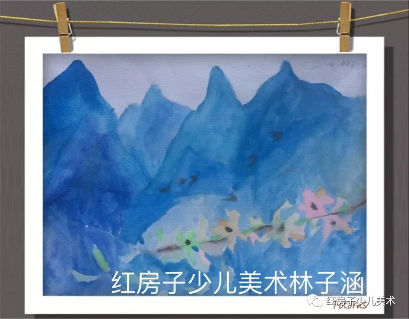 红房子少儿美术2017年部分学员优秀作品展