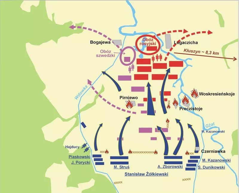 克魯瑟諾之戰：數千波蘭騎兵狂毆30000俄軍 歷史 第19張