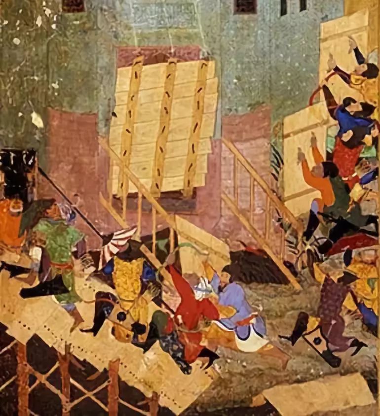 藝術品里的歷史：波斯細密畫上的士麥那之戰 歷史 第10張