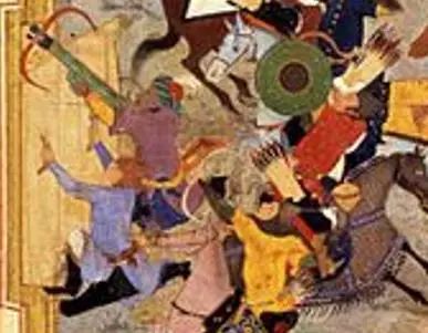 藝術品里的歷史：波斯細密畫上的士麥那之戰 歷史 第11張