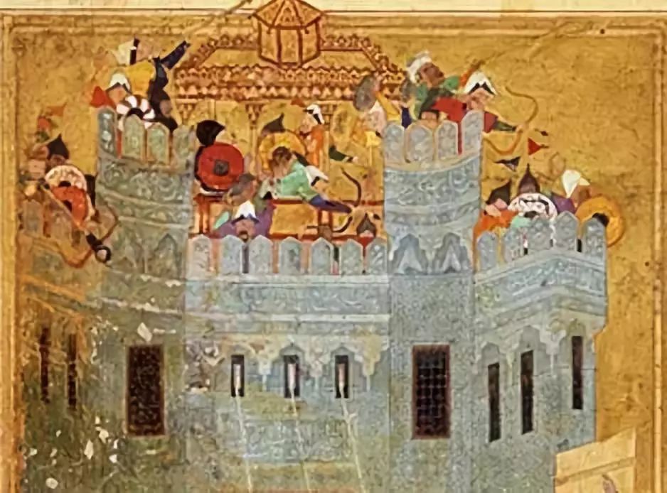 藝術品里的歷史：波斯細密畫上的士麥那之戰 歷史 第13張