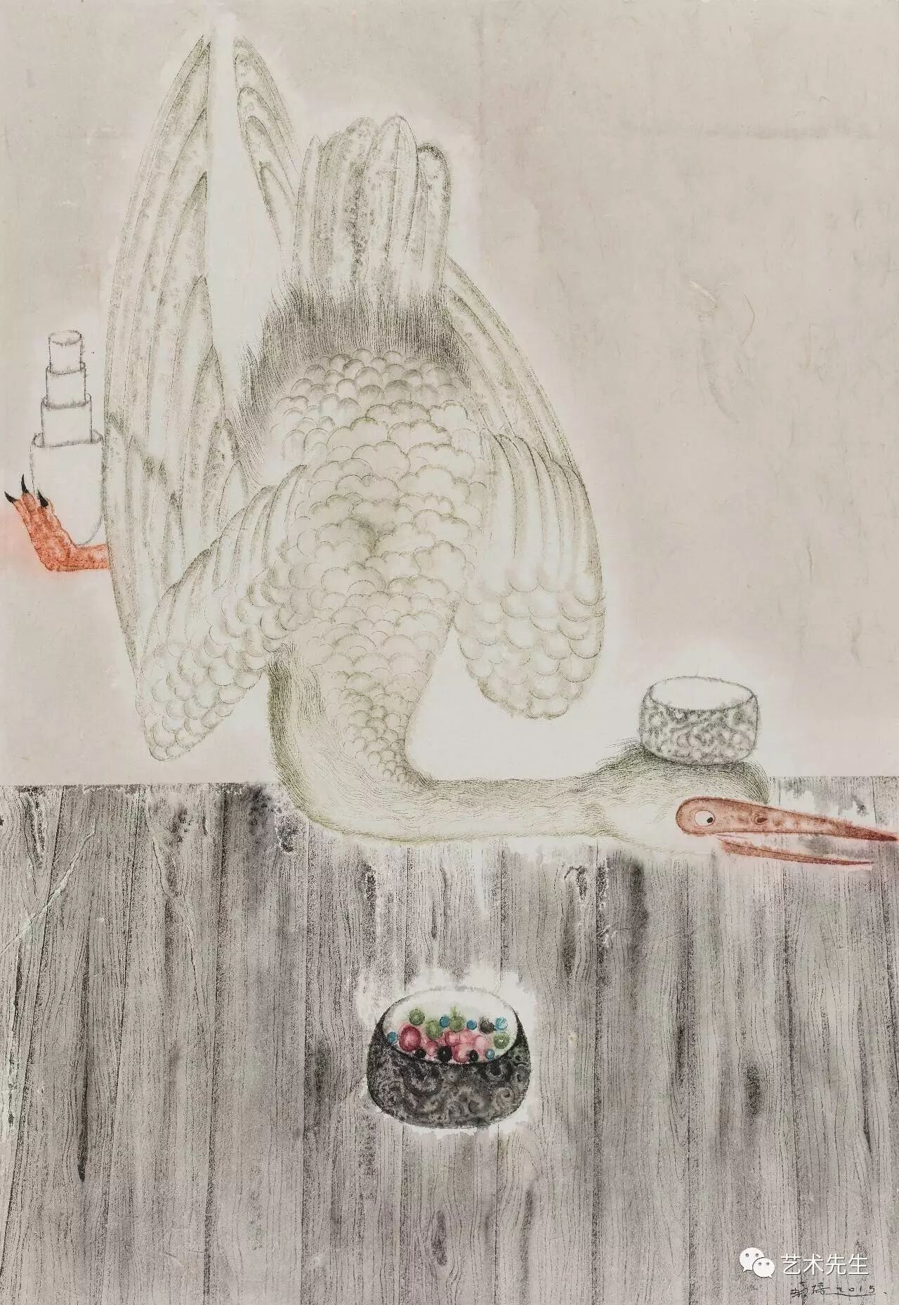 艺.无界|石荣强—微观中的生命寓言