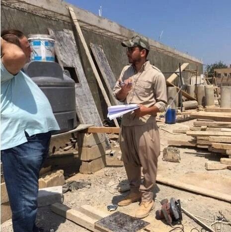 黎巴嫩施工现场，看看外国的施工员都在做什么！