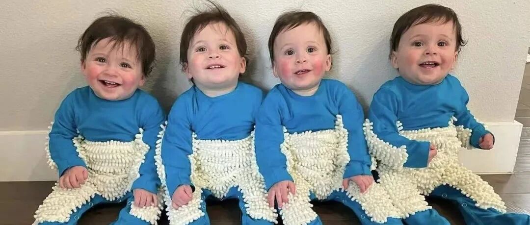 全球仅72例！女子诞下同卵四胞胎，震惊全世界：绝了，打麻将永远不缺人了！