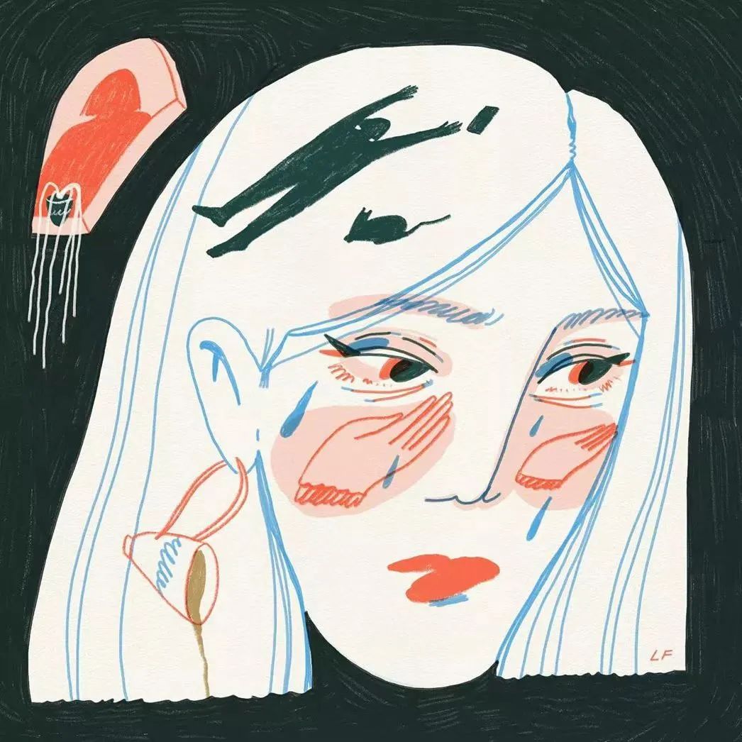 收集这些高级插画春天换新头像