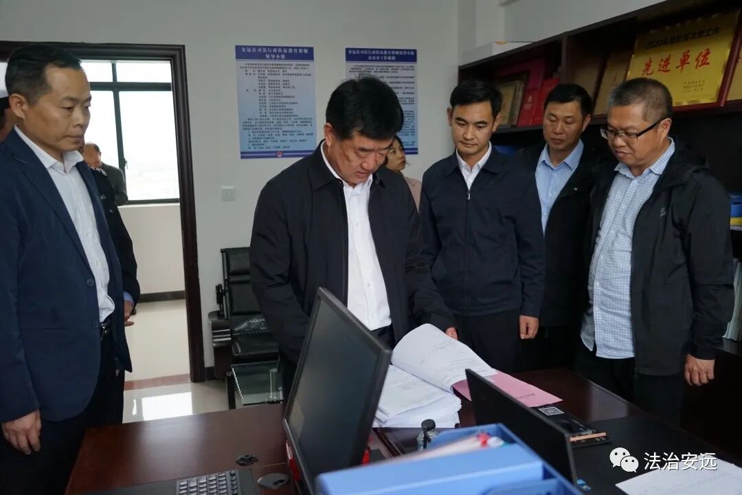 队伍教育整顿专栏严水石书记调研指导全县司法行政队伍教育整顿工作