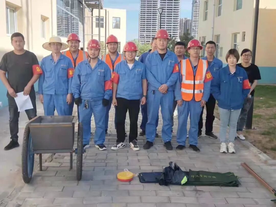 神木公司组织开展防汛应急演练