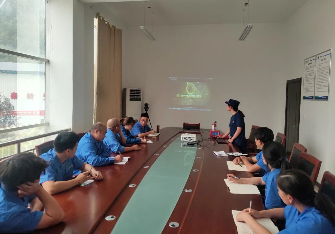 清静生产月 | 水情形公司下属单位开展清静生产月活动