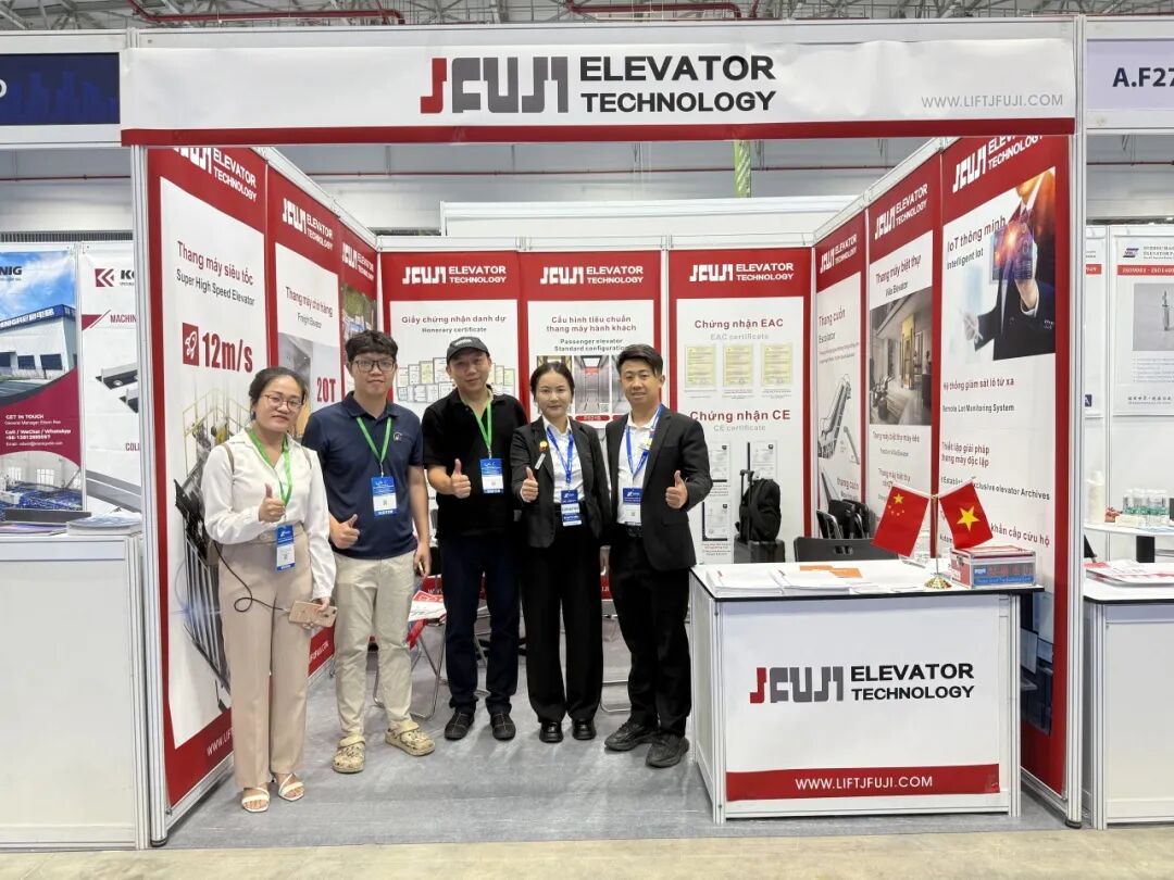 好彩客官网电梯科技亮相越南国际电梯展，，实力吸睛！