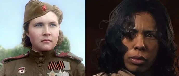 历史中的女英雄，远比cod“抗德神剧”更政治正确【上】