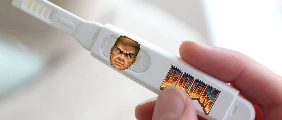 “夫人有喜了，是个毁灭战士！”