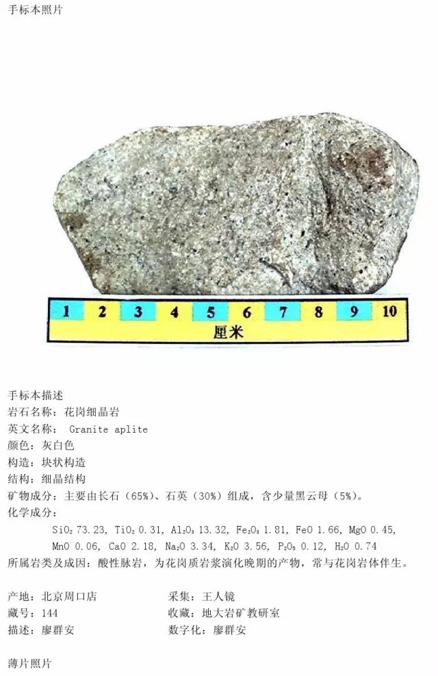 三大岩类190种岩石鉴定图册，看完你就是专家！的图97