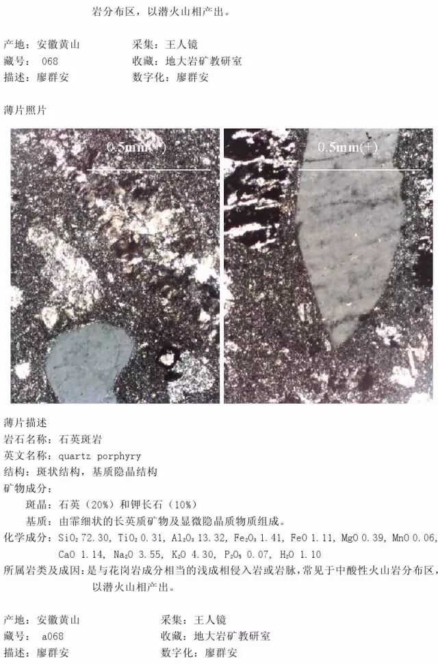 三大岩类190种岩石鉴定图册，看完你就是专家！的图64