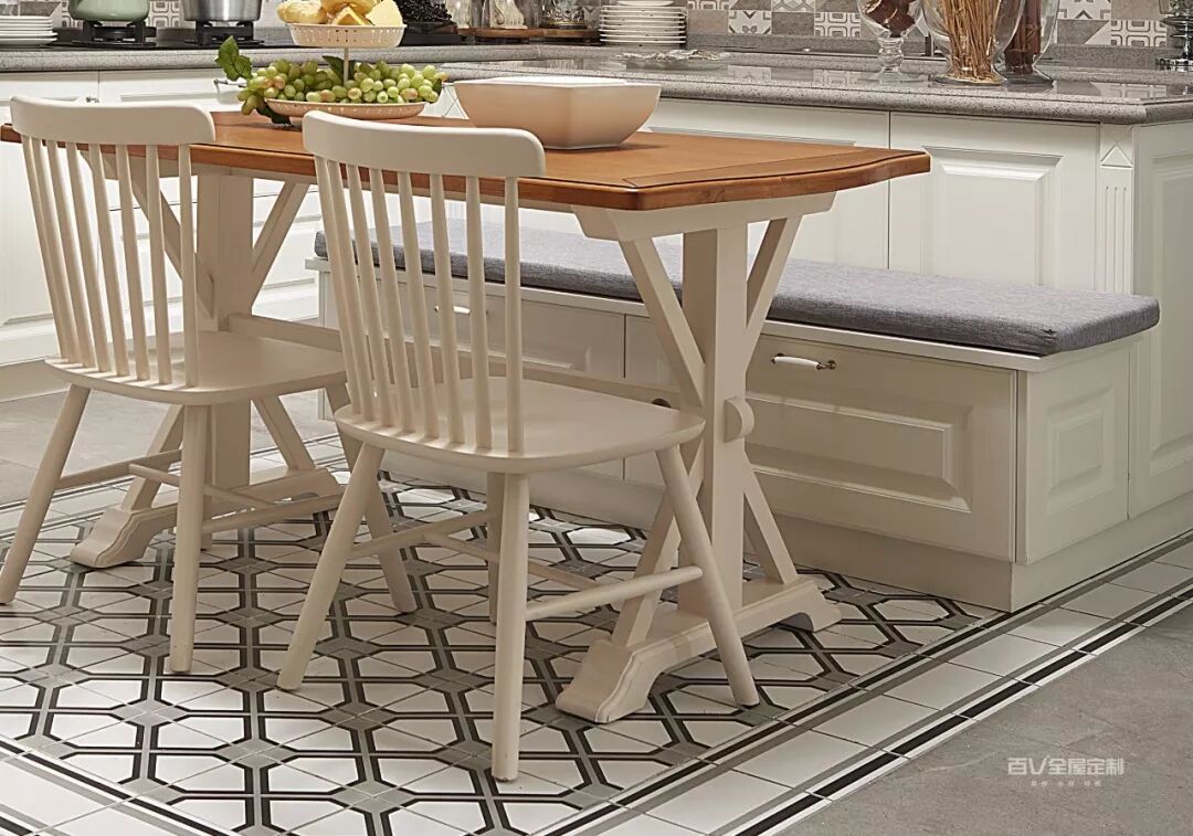 百V橱柜 欧式风格曼妙华尔兹橱柜效果图_4