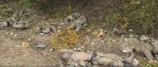 阿军步兵连遭伏击，机枪狂扫10分钟，60人尸体堆满山道