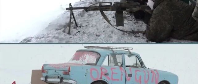 枪战躲轿车后有用吗？俄小哥亲自测试，最后竟用温压弹，丧心病狂