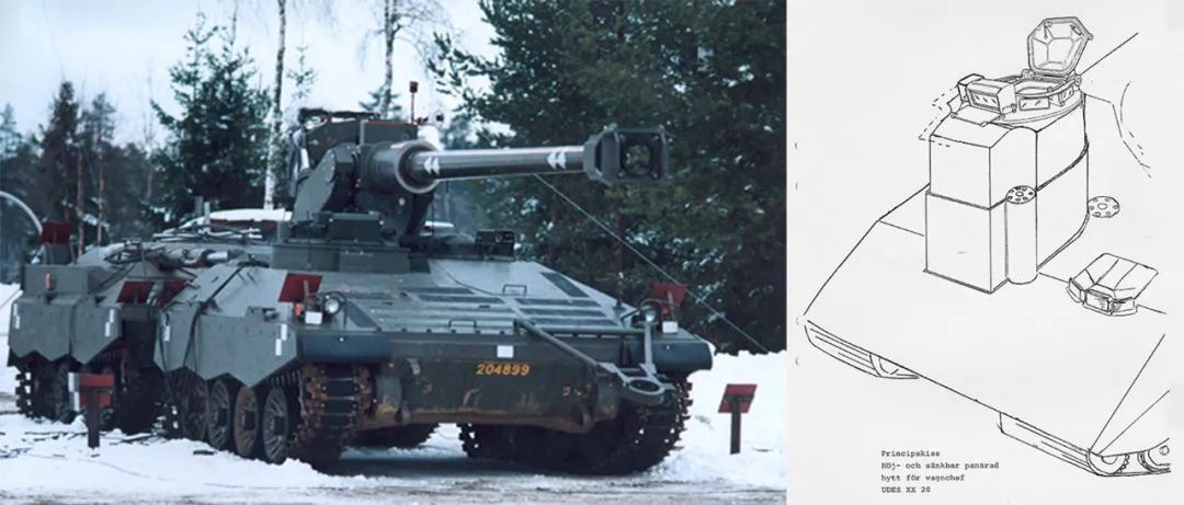 铰接坦克：冷战时期瑞典UDES坦克装甲车研制项目全解析的图39