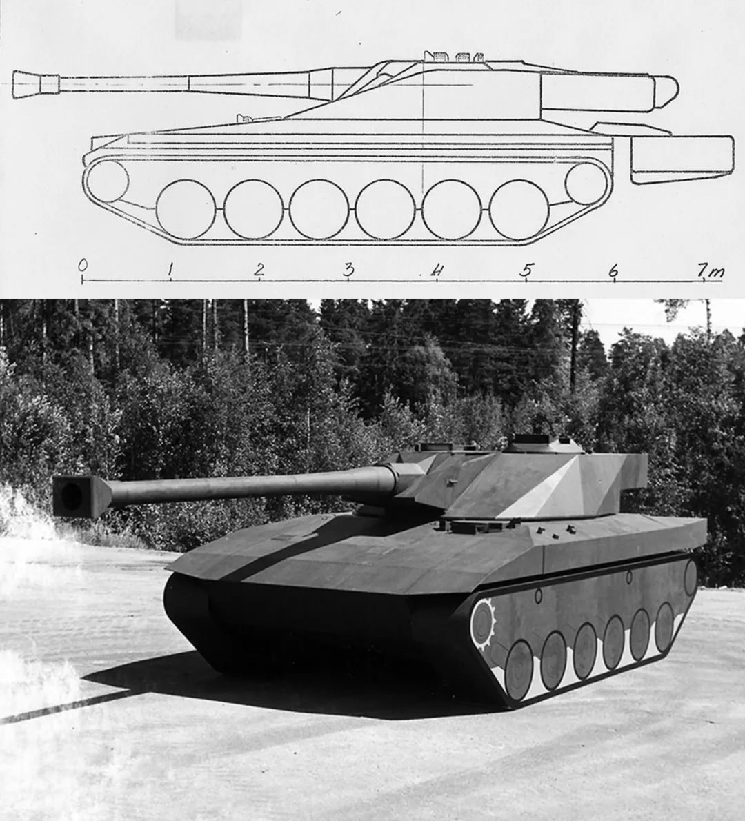 铰接坦克：冷战时期瑞典UDES坦克装甲车研制项目全解析的图29