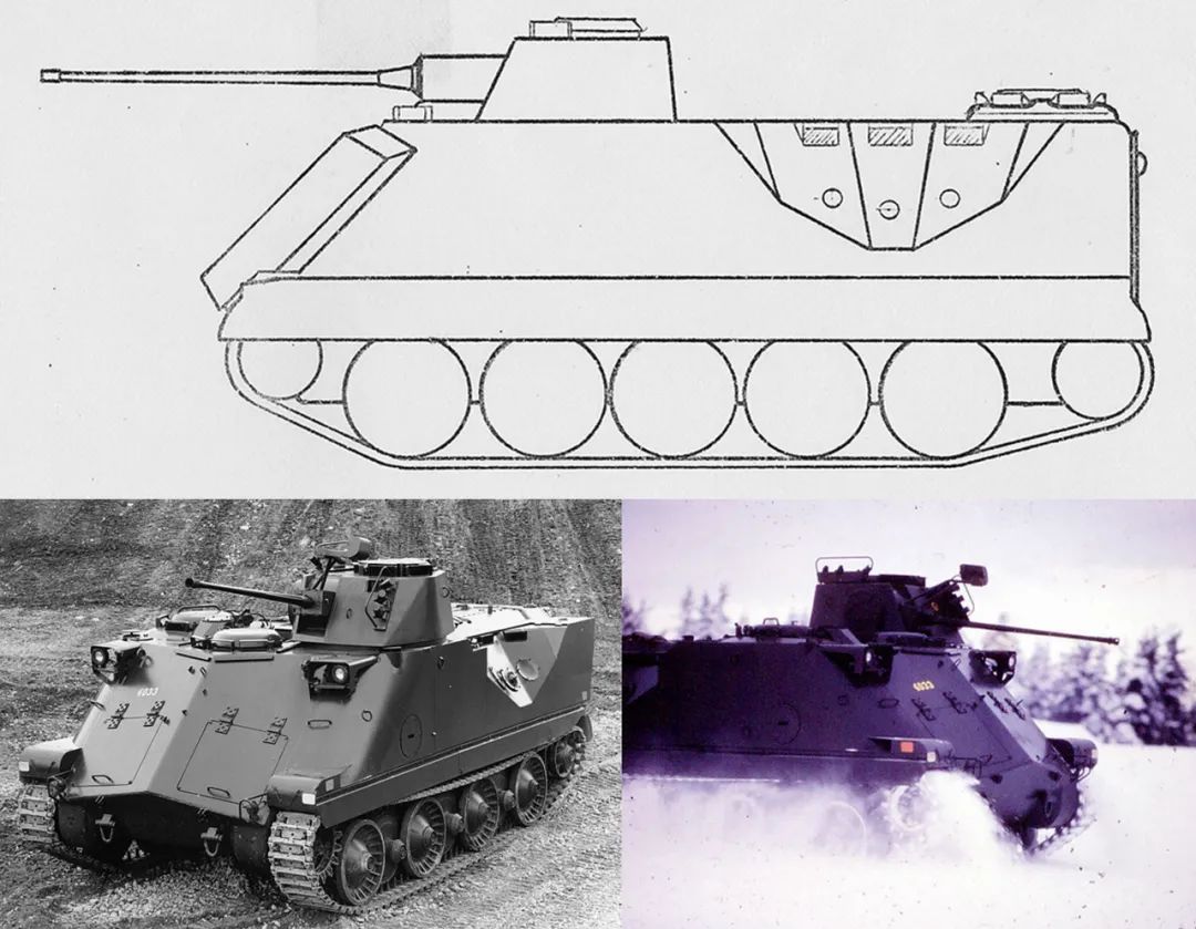 铰接坦克：冷战时期瑞典UDES坦克装甲车研制项目全解析的图23