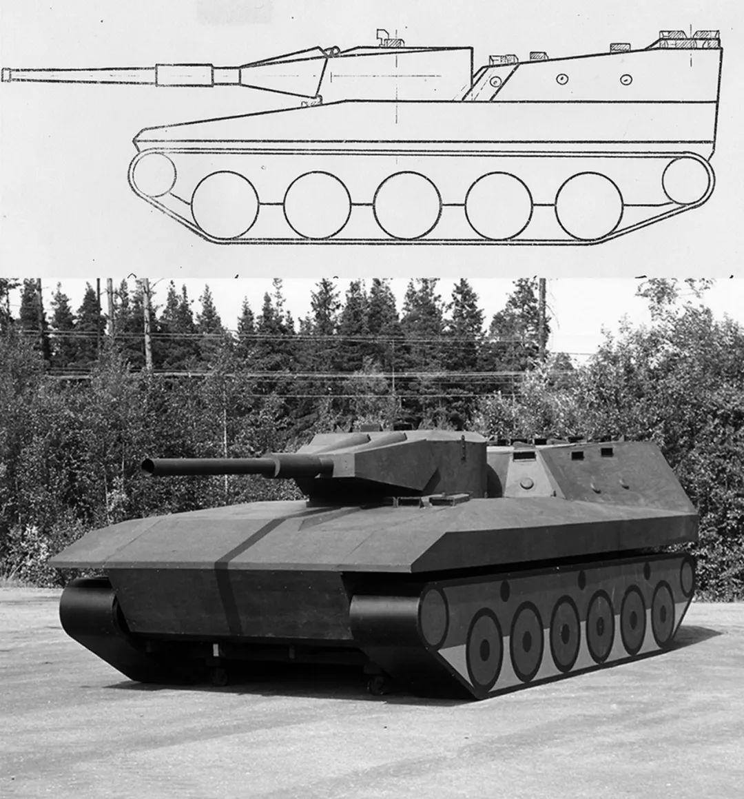 铰接坦克：冷战时期瑞典UDES坦克装甲车研制项目全解析的图21