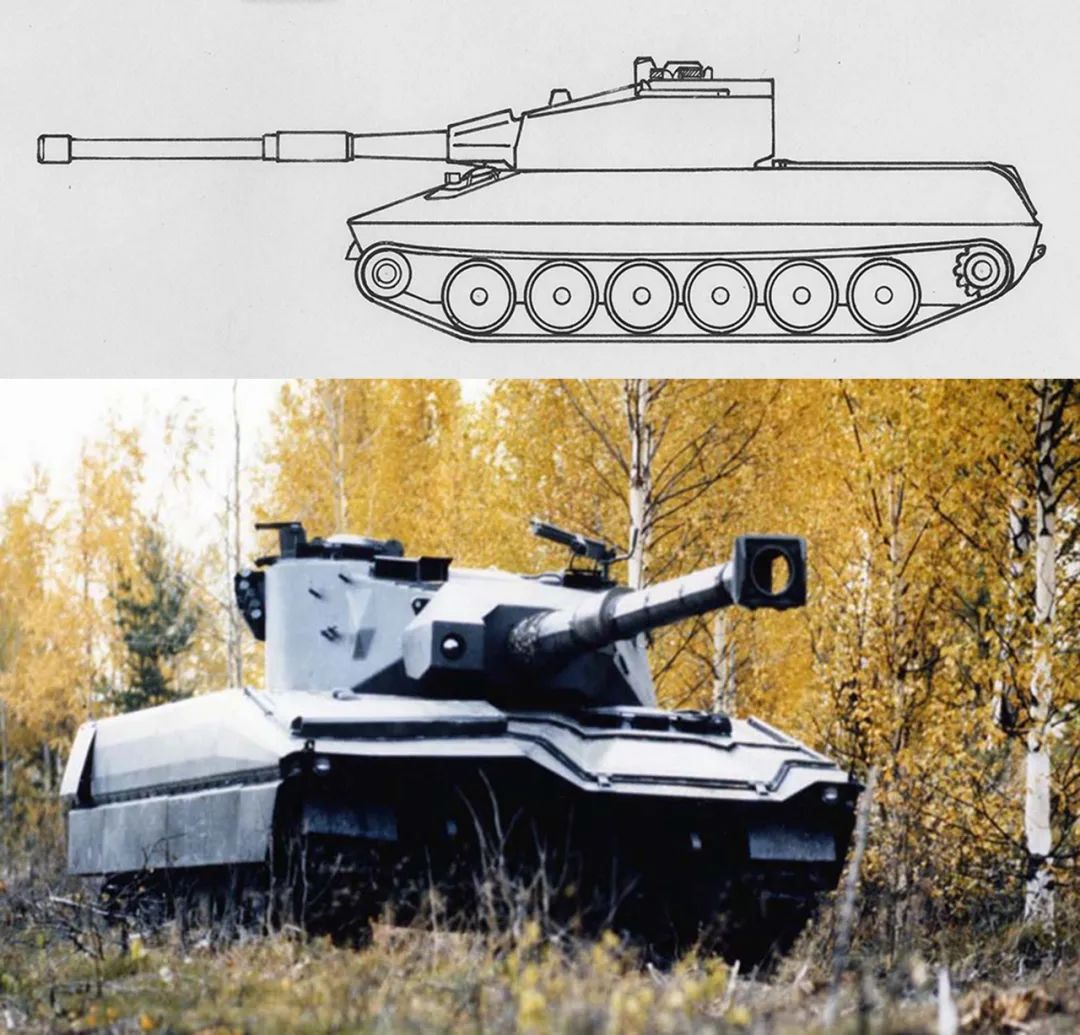 铰接坦克：冷战时期瑞典UDES坦克装甲车研制项目全解析的图26