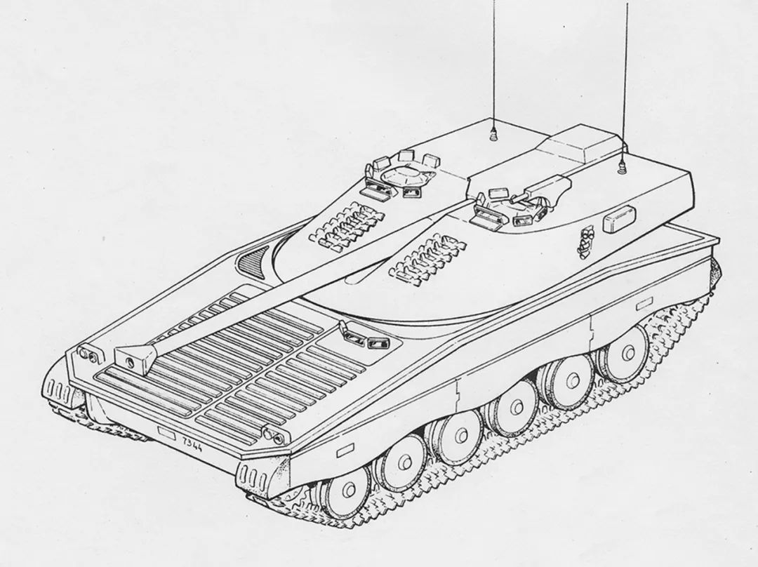 铰接坦克：冷战时期瑞典UDES坦克装甲车研制项目全解析的图27