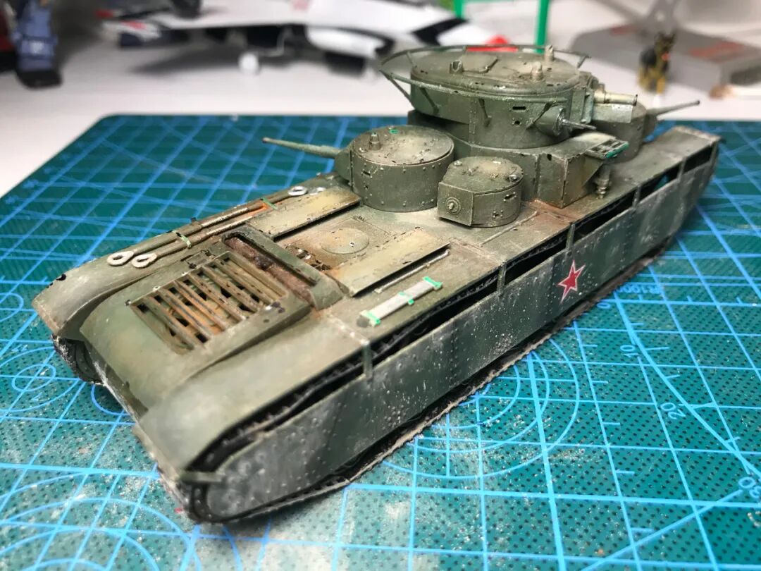 [1/72模型]t-35重型坦克和索玛s35中型坦克-友友