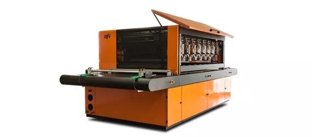 efi推出了  第四代陶瓷喷墨打印机】