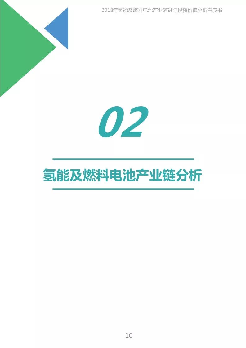 【報告】2018年氫能及燃料電池產業白皮書（附45頁PDF文件下載） 科技 第10張