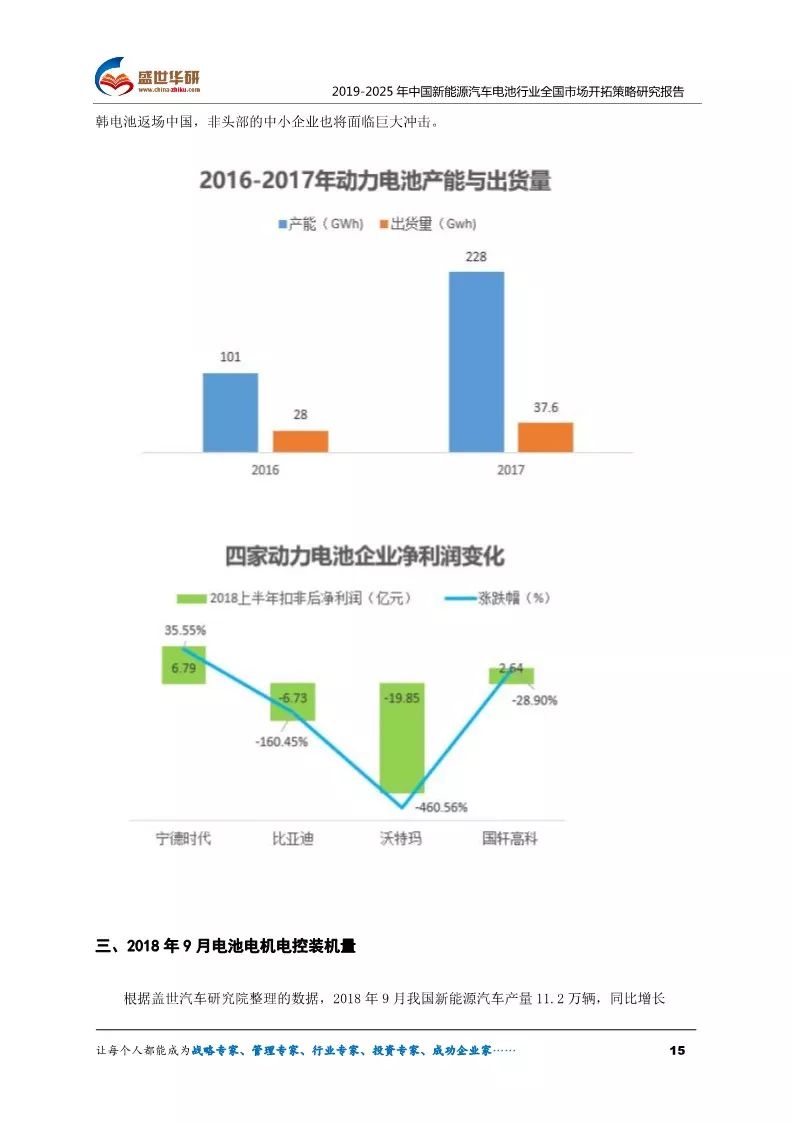 【報告】2019-2025年中國新能源汽車電池行業全國市場開拓策略研究（附66頁PDF文件下載） 汽車 第15張