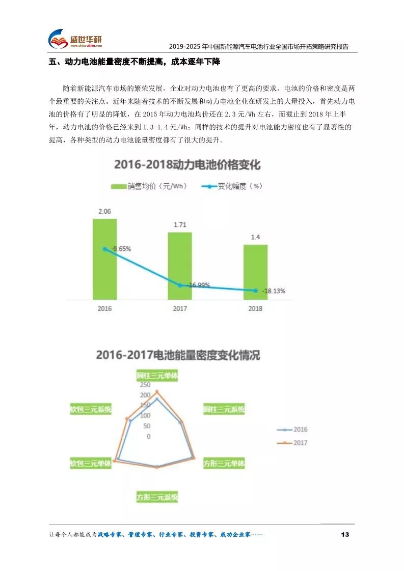 【報告】2019-2025年中國新能源汽車電池行業全國市場開拓策略研究（附66頁PDF文件下載） 汽車 第13張