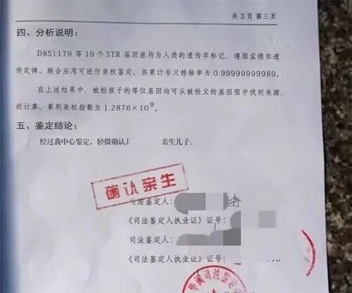 怎么看<a style='border-bottom:1px dashed #F00;color:#6dacac;cursor:pointer;' href='http://wenda.szdna.cn/tag/qinzijianding.html'>亲子鉴定</a>报告单，答案在这！