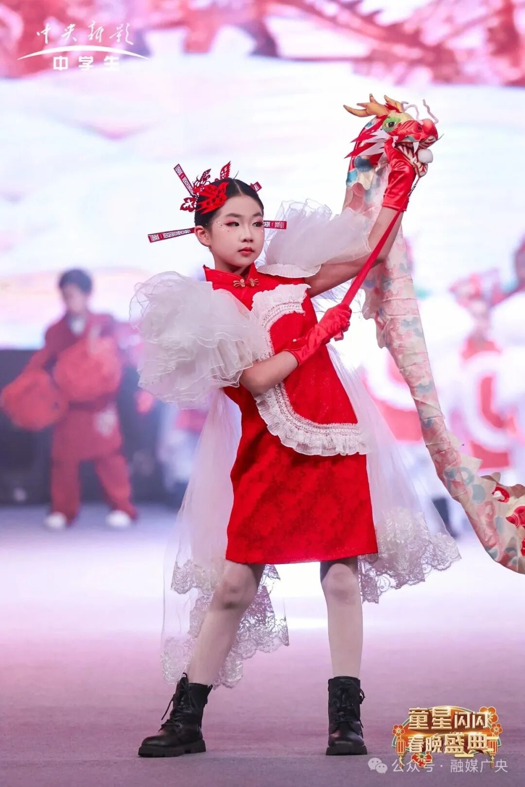 融媒广央受邀参加2026中央新影中学生频道少儿春晚录制(图8)