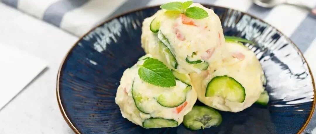 低卡饱腹零失败～日料店的土豆沙拉，好吃到舔盘