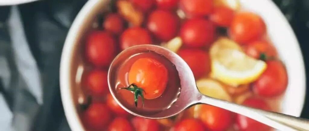新年红彤彤！来一盘好吃又解腻的梅渍小番茄